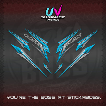 NMAX V2 UV TRANSPARENT DECALS (2024 NM 00-A1 STYLE) STICKER DECALS By STICKABOSS