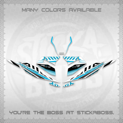 CLICK 125 V4 VARIO FOR WHITE DECALS (2026 VR0007 DESIGN) STICKER KITS By STICKABOSS