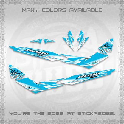 RS 125 CARB DECALS (2026 NEW DESIGN)STICKER DECALS By STICKABOSS