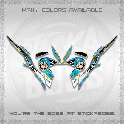 CLICK V3 VARIO DECALS (BOMX VARIO INSPIRED)STICKER DECALS By STICKABOSS