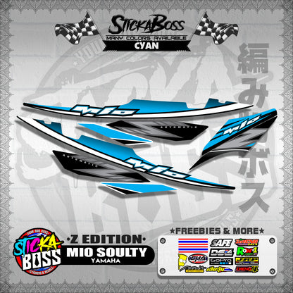 MIO SOULTY DECALS ( Z EDITION )【WITH FREEBIES】