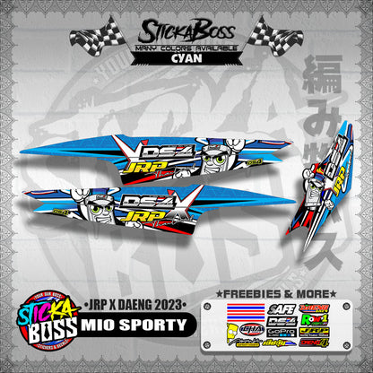 MIO SPORTY DECALS ( DAENG X JRP 2023 )【WITH FREEBIES】
