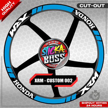 XRM MAG STICKER SET ( 2 MAGS ) - CUSTOM 002 | VINYL WATERPROOF CUT-OUT DECALS