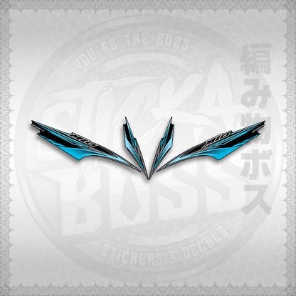 STICKER DECALS for MIO SPORTY / SMILE INDO (MSPMOA4) By STICKABOSS (SOFIE LAMINATED WATERPROOF)