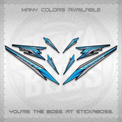 CLICK 160 DECALS(2026 SHARP 00-A1 DESIGN)STICKER DECALS By STICKABOSS