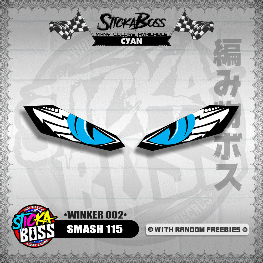 SMASH 115 (WINKER 002) TRANSPARENT【WITH FREEBIES】
