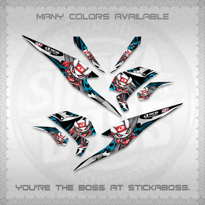 BEAT FI V3 DECALS (2026 NEW RCB 2.0 DESIGN) STICKER KITS BY STICKABOSS