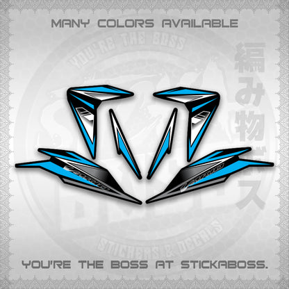 CLICK 125 V3 INDO CONCEPT ( SLASH BLADE VARIO ) STICKER DECALS By STICKABOSS