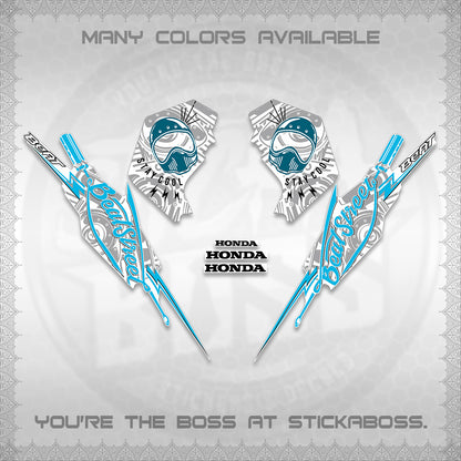 BEAT FI V2 FOR WHITE DECALS (2026 BEATSTREET DESIGN) STICKER KITS BY STICKABOSS