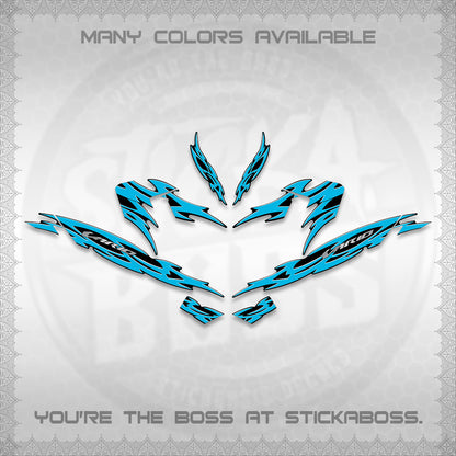 CLICK 125 V4 INDO VARIO DECALS (2026 NUSANTARA STRIPING) STICKER DECALS By STICKABOSS
