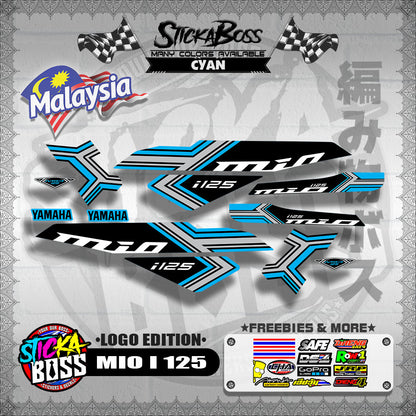 MIO I 125 MALAYSIAN DECALS ( LOGO EDITION )【WITH FREEBIES】