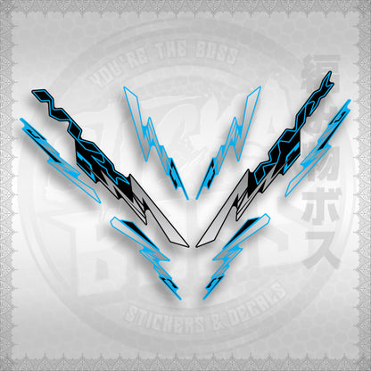 AEROX 155 V2 INDO-MALAY CONCEPT ( NVX ALPHA x OMEGA ) STICKER DECALS By STICKABOSS