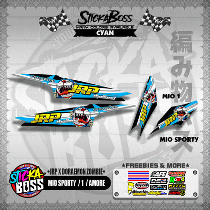 MIO SPORTY / 1 / AMORE DECALS ( JRP X DORAEMON ZOMBIE )【WITH FREEBIES】
