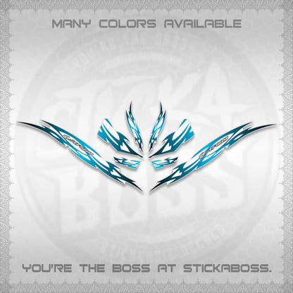 CLICK 125 V3 INDO VARIO FOR WHITE DECALS (2026 NUSANTARA STRIPING) STICKER DECALS By STICKABOSS