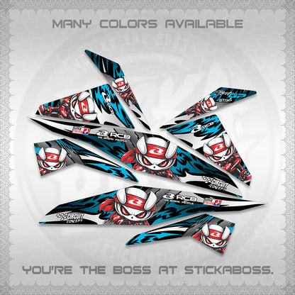 BEAT FI V1 DECALS (2026 NEW RCB 2.0 DESIGN) STICKER KITS BY STICKABOSS