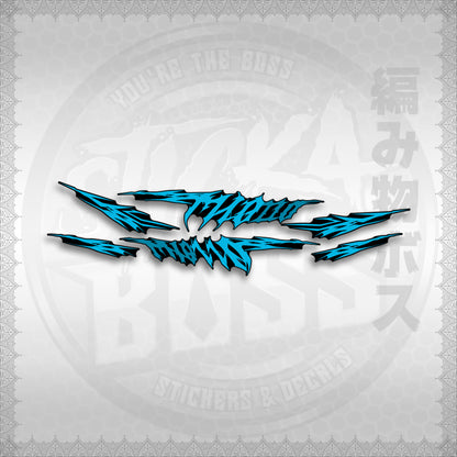 STICKER DECALS for MIO SOULTY INDO (MSOA4STKN) By STICKABOSS (SOFIE LAMINATED WATERPROOF)