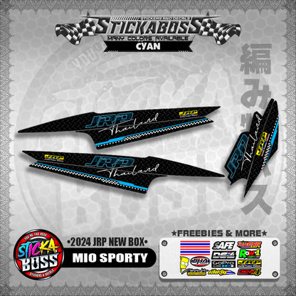 MIO SPORTY STICKER DECALS ( 2024 JRP NEW BOX )【WITH FREEBIES】