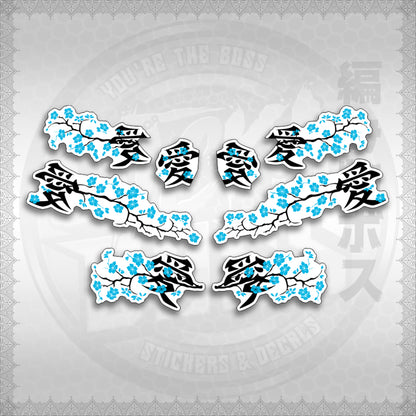 STICKER DECALS for NMAX V2 INDO FOR WHITE (NV2FWSAXFL) By STICKABOSS (SOFIE LAMINATED WATERPROOF)