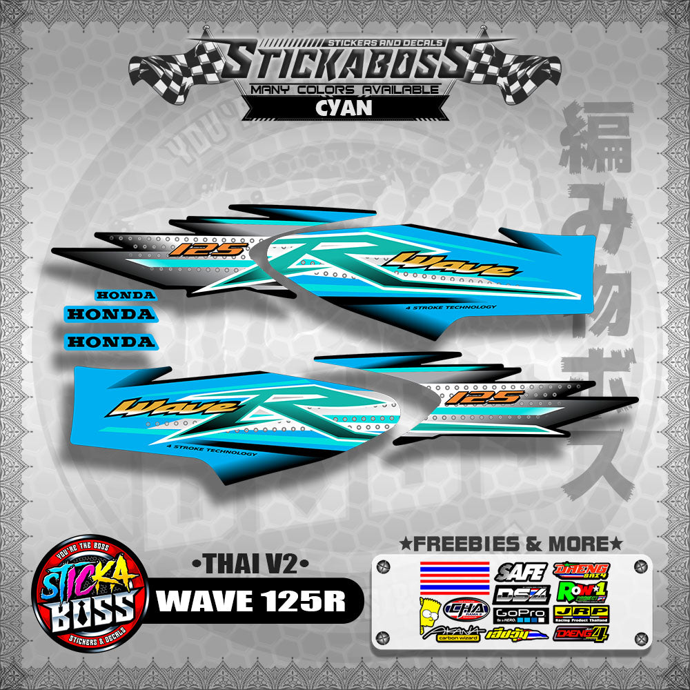 HONDA WAVE 125 R ( THAI V2 ) 【WITH FREEBIES】