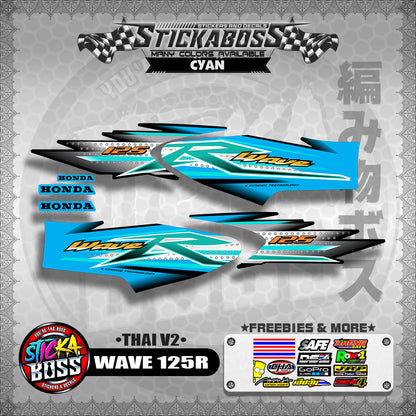 HONDA WAVE 125 R ( THAI V2 ) 【WITH FREEBIES】