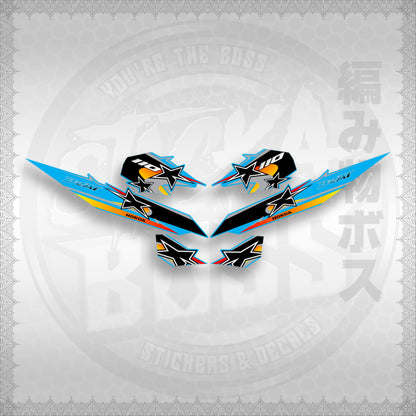 BEAT Fi V2 INDO CONCEPT ( TERBARU MOTIF ) STICKER DECALS By STICKABOSS