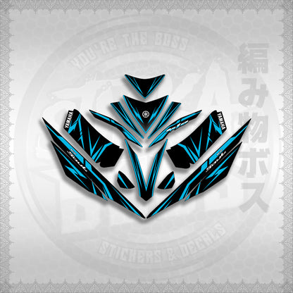 STICKER DECALS for MIO 4 (MIRGADE) By STICKABOSS (SOFIE LAMINATED WATERPROOF)