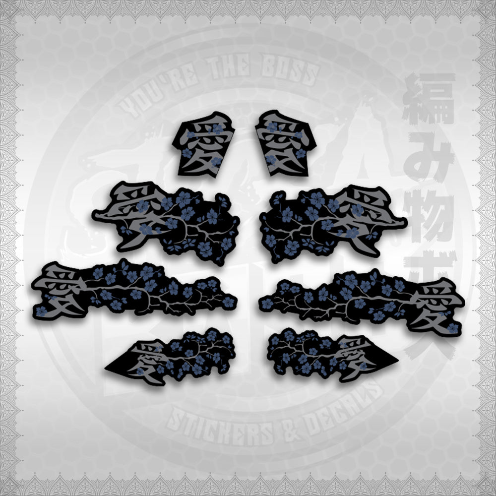 STICKER DECALS for NMAX V3 TURBO INDO (NV3SAXFL) By STICKABOSS (SOFIE LAMINATED WATERPROOF)