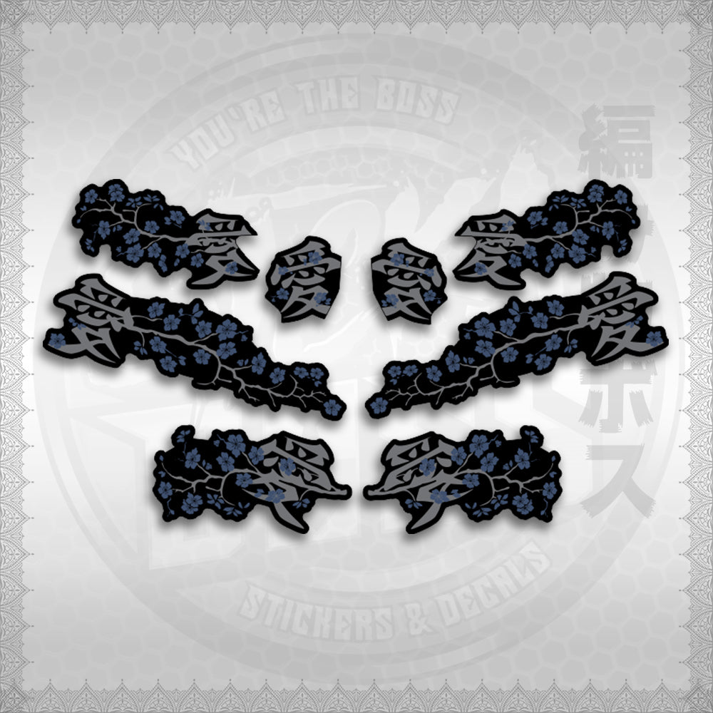 STICKER DECALS for NMAX V2 INDO (NV2SAXFL) By STICKABOSS (SOFIE LAMINATED WATERPROOF)