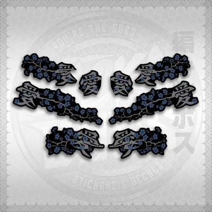 STICKER DECALS for NMAX V2 INDO (NV2SAXFL) By STICKABOSS (SOFIE LAMINATED WATERPROOF)