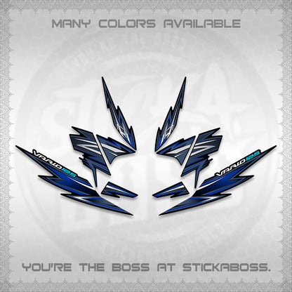 CLICK 125 V4 INDO VARIO DECALS (2026 VANDOREN STYLE) STICKER DECALS By STICKABOSS