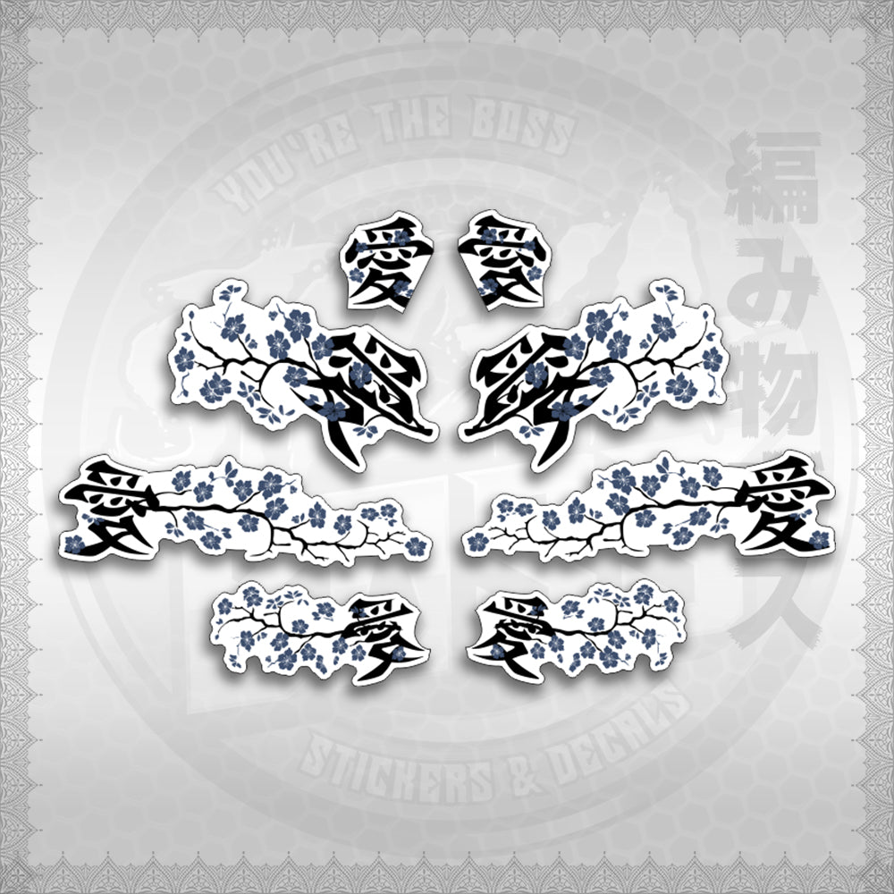 STICKER DECALS for NMAX V1 INDO FOR WHITE (NV1FWSAXFL) By STICKABOSS (SOFIE LAMINATED WATERPROOF)