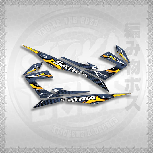 STICKER DECALS for RAIDER 150 REBORN CARB (RRCTHMATH01) By STICKABOSS (SOFIE LAMINATED WATERPROOF)
