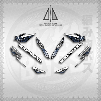 STICKER DECALS for AEROX 155 V1 (AV120ARIN02) By STICKABOSS (SOFIE LAMINATED WATERPROOF) (Copy) (Copy)