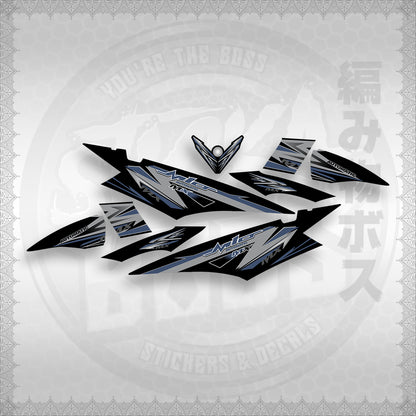 STICKER DECALS for MIO SOUL I (MSISTCA) By STICKABOSS (SOFIE LAMINATED WATERPROOF)