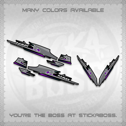 NMAX V1 THAI-INDO DECALS (THMI 02 DESIGN)STICKER DECALS By STICKABOSS