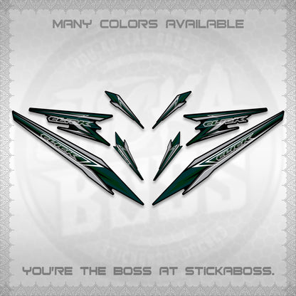 CLICK 160 DECALS(2026 SHARP 00-A1 DESIGN)STICKER DECALS By STICKABOSS