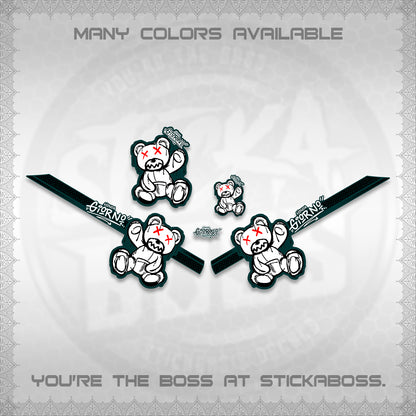 GIORNO 125 DECALS (2026 TEDDY LUX DESIGN) STICKER DECALS BY STICKABOSS