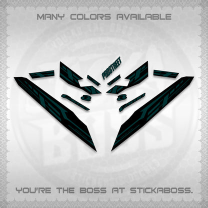CLICK V3 VARIO DECALS (2026 V3E 001 DESIGN)STICKER DECALS By STICKABOSS