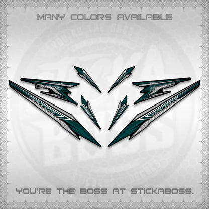 CLICK 160 VARIO DECAL(2026 SHARP 00-A1 DESIGN)STICKER DECALS By STICKABOSS