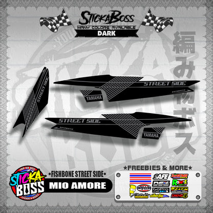 MIO AMORE DECALS ( FISHBONE STREET SIDE )【WITH FREEBIES】