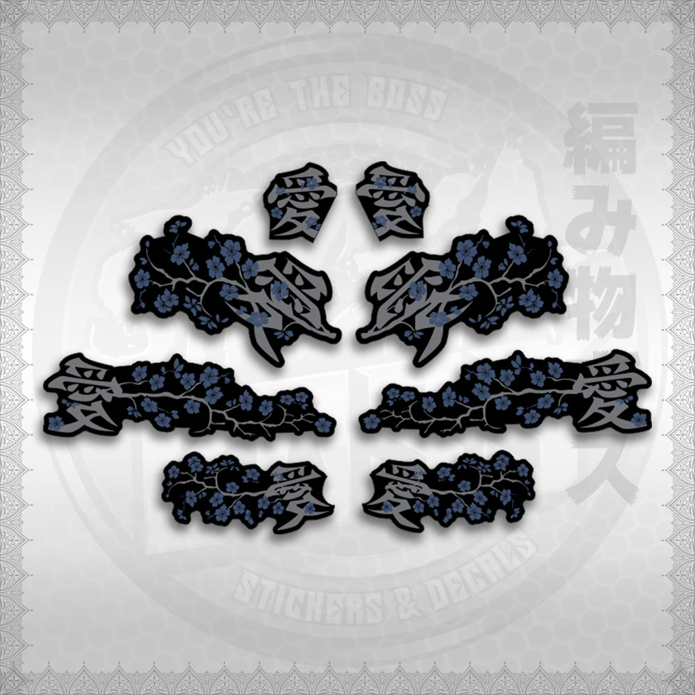 STICKER DECALS for NMAX V1 INDO (NV1SAXFL) By STICKABOSS (SOFIE LAMINATED WATERPROOF)