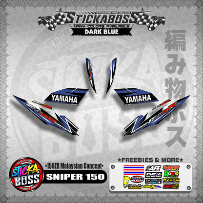 SNIPER 150 Stock Decals ( 150ZR Malaysian Concept ) MX King, Exciter 150