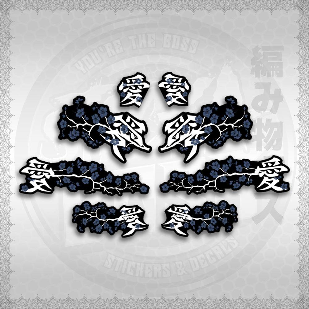 STICKER DECALS for NMAX V1 INDO (NV1SAXFL) By STICKABOSS (SOFIE LAMINATED WATERPROOF)