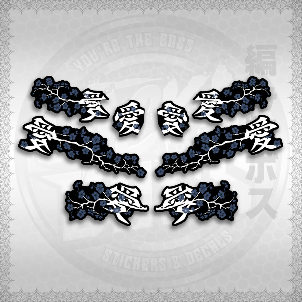 STICKER DECALS for NMAX V2 INDO (NV2SAXFL) By STICKABOSS (SOFIE LAMINATED WATERPROOF)