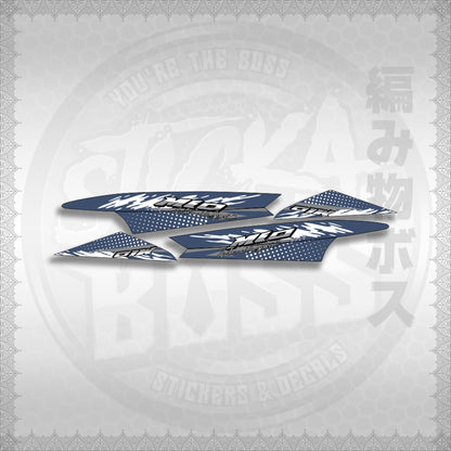 STICKER DECALS for MIO SPORTY / SMILE (MSPSSIMOCO) By STICKABOSS (SOFIE LAMINATED WATERPROOF)