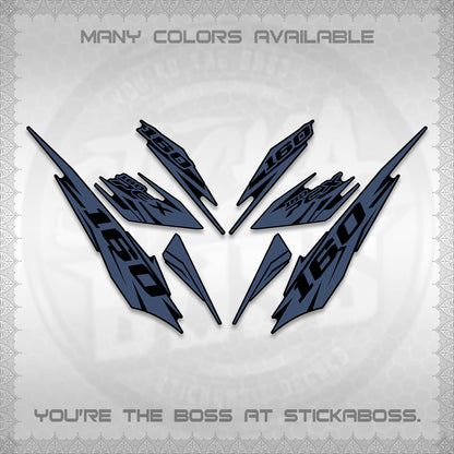 PCX 150 160 INDO DECALS (2026 NEW 08 DESIGN) STICKER DECALS By STICKABOSS