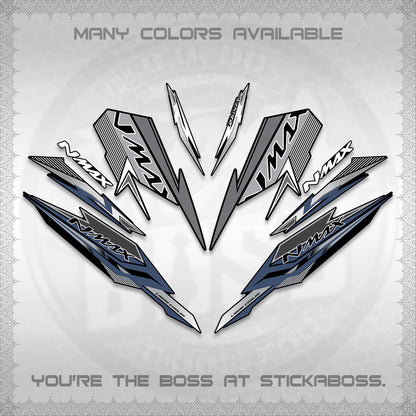 NMAX V2 DECALS (2026 VARIO STYLE) STICKER DECALS By STICKABOSS