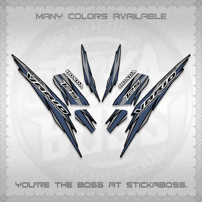 CLICK 125 V3 INDO DECALS (2024 SV 22-A1 STYLE) STICKER KITS By STICKABOSS