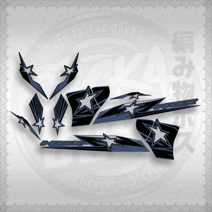 AEROX 155 V2 ( ALPHON STAR ) STICKER DECALS By STICKABOSS