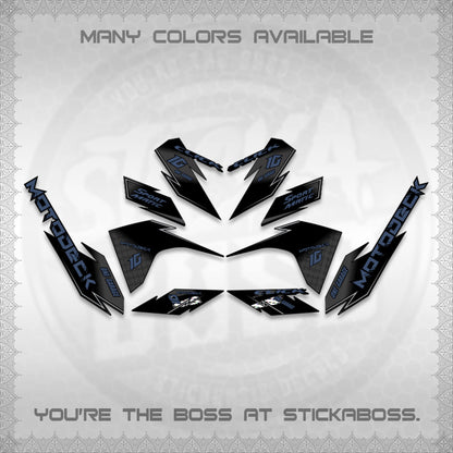 CLICK V3 DECALS (ONE GARAGE INSPIRED)STICKER DECALS BY STICKABOSS